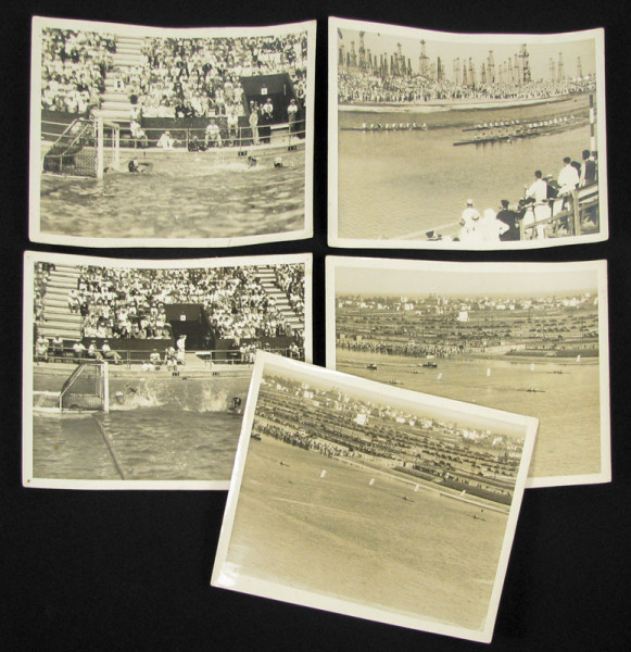 Olympic Games Los Angeles 1932. 5 b/w photos