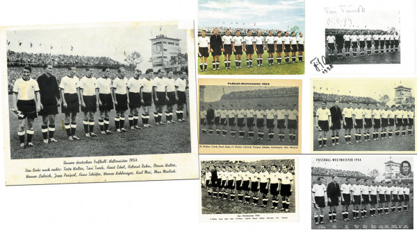 World Cup 1954 German Cards