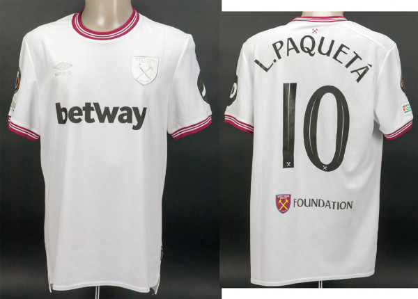 Lucas Paqueta Europa League Saison 2023/2024, West Ham United - Trikot 2023/2024