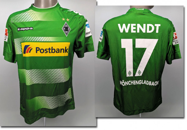 match worn football shirt Moenchengladbach 2017