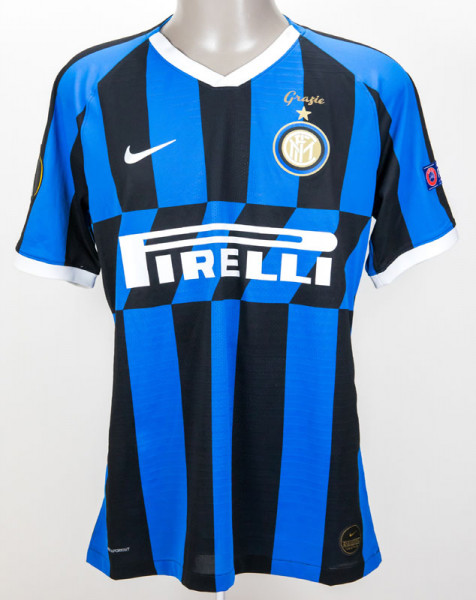 Milan Skriniar am 10.08.2020 gegen Leverkusen, Mailand, Inter - Trikot 2020/2021