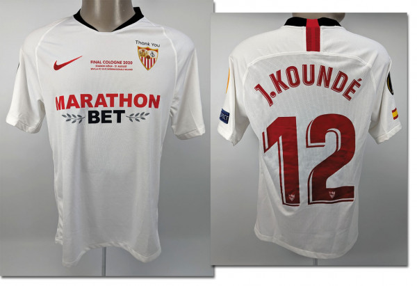 match worn football shirt FC Sevilla 2019/2020