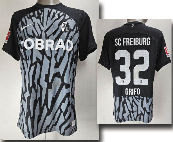 match worn football shirt SC Freiburg 2023/2024