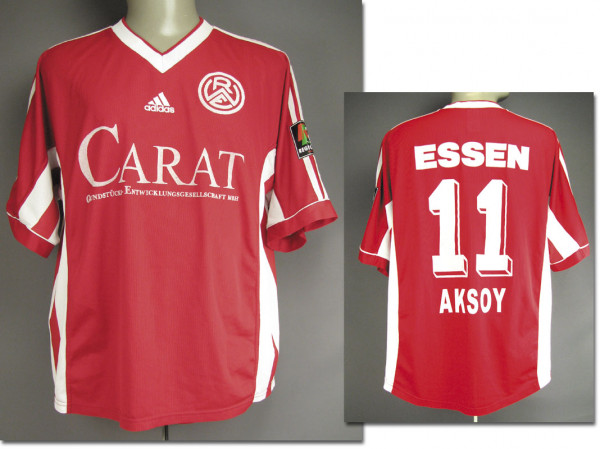 match worn football shirt Rot-Weiss Essen 1999/00