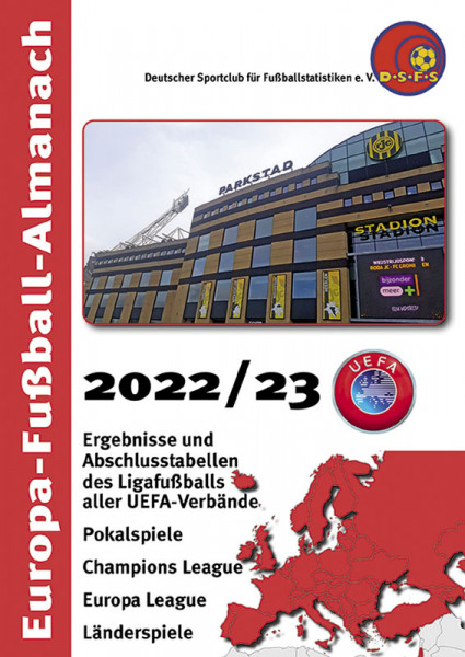 Europa-Fußball-Almanach 2022/23.