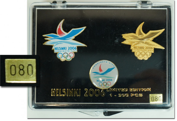 Olympia 2006 Bid Pinset limitierte Auflage, Olympische Spiele 2006