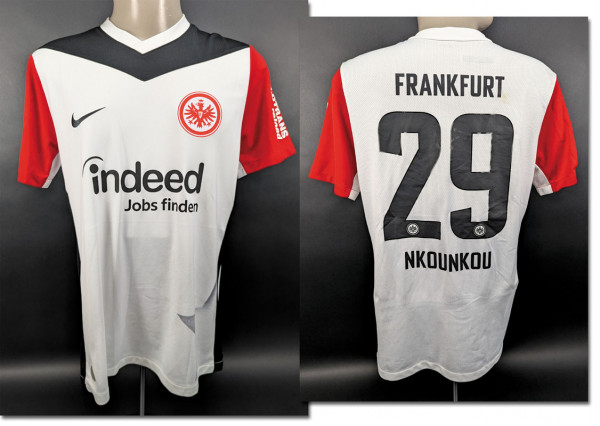 match worn football shirt Eintr. Frankfurt 2024