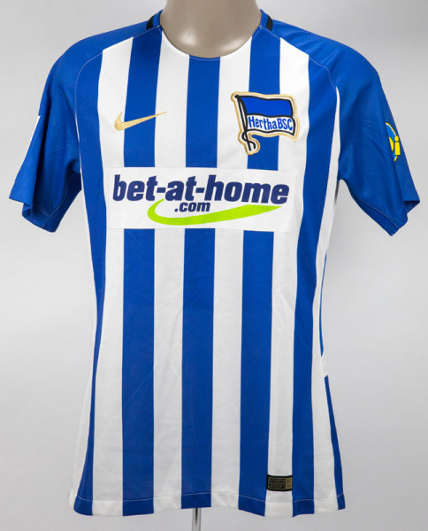 match worn football shirt Hertha BSC 2017/2018