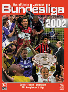 Das offizielle Jahrbuch Bundesliga 2002.