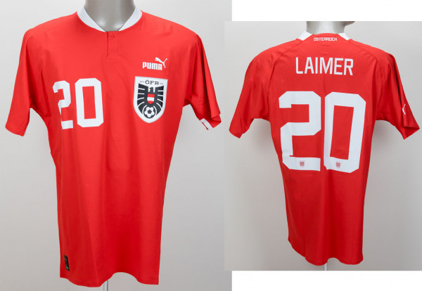 Konrad Laimer am 21.11.2023 gegen Deutschland, Österreich - Trikot 2023