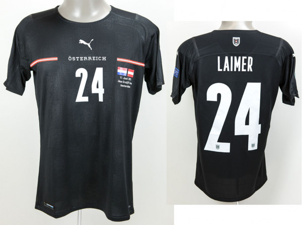 Konrad Laimer, am 17.06.2021 gegen Niederlande, Österreich - Trikot 2021 EM