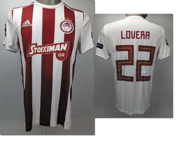 Maximiliano Lovera 22.10.2019 gegen Bayern München, Piräus, Olympiakos - Trikot 2019/2020