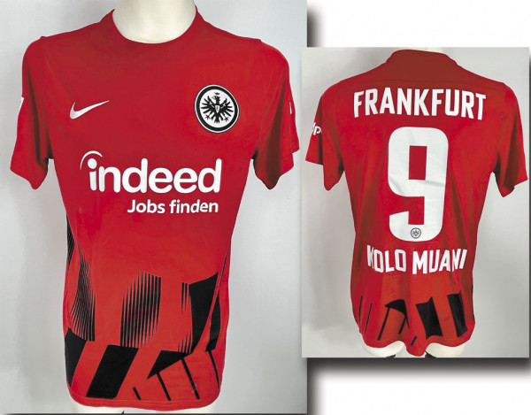 match worn football shirt Eint. Frankfurt 2022/23