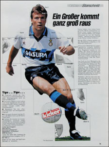 Berti Vogts; Lifesize foto puzzle from kicker