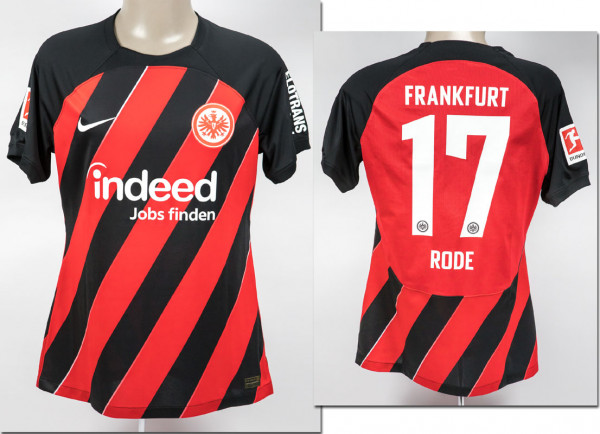 match worn football shirt Eintr. Frankfurt 2024