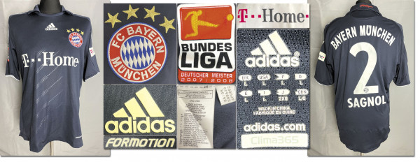 Willy Sagnol, Bundesliga Saison 2008/09, München, Bayern - Trikot 2008/2009