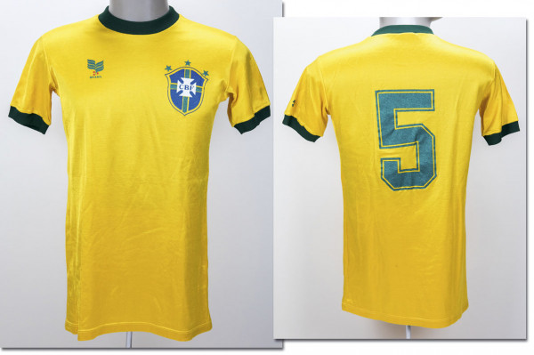 Toninho Cerezo am 19.05.1981 gegen Deutschland, Brasilien - Trikot 1981