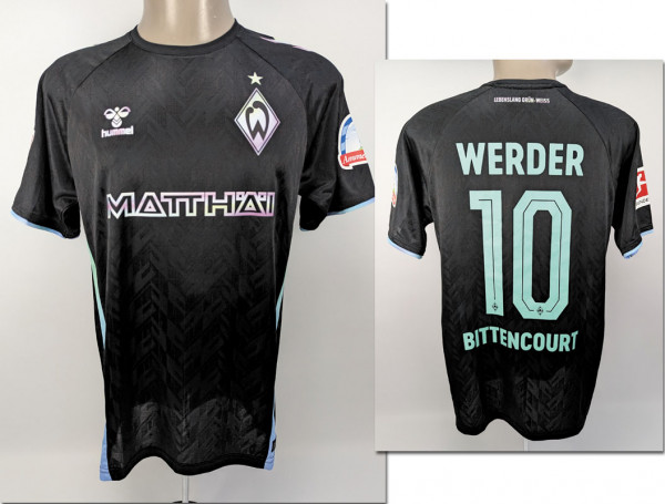 Leonardo Bittencourt am 24.08.2024 gegen Augsburg, Bremen, SV Werder - Trikot 2024/2025