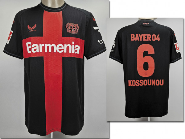 match worn football shirt Bayer Leverkusen 2023