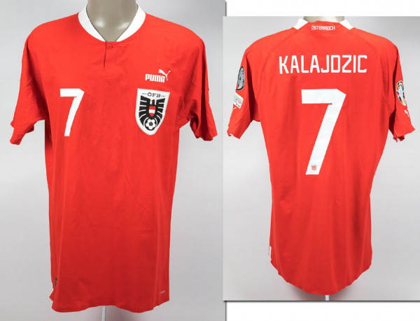 Sasa Kalajdzic, am 13.10.2023 gegen Belgien, Österreich - Trikot 2023