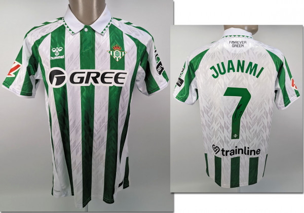 match worn football shirt Betis Sevilla 2024/25