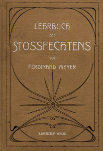 Lehrbuch des Stoßfechtens.