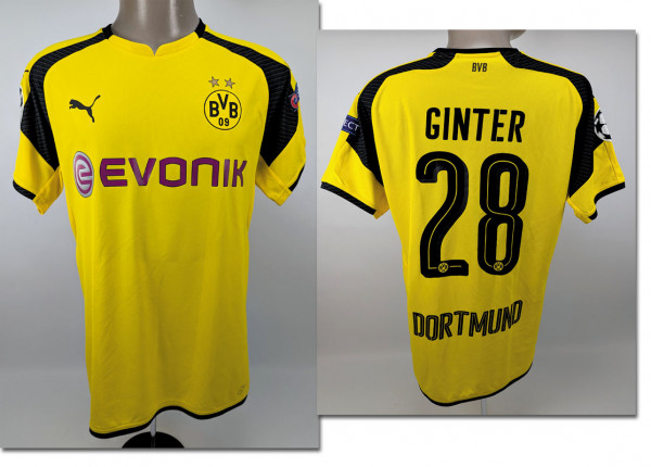 match worn football shirt Bor. Dortmund 2016/17