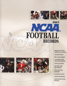 Official NCAA Football Records 2001.