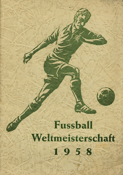 World Cup 1958 Sticker Album from WS Pele