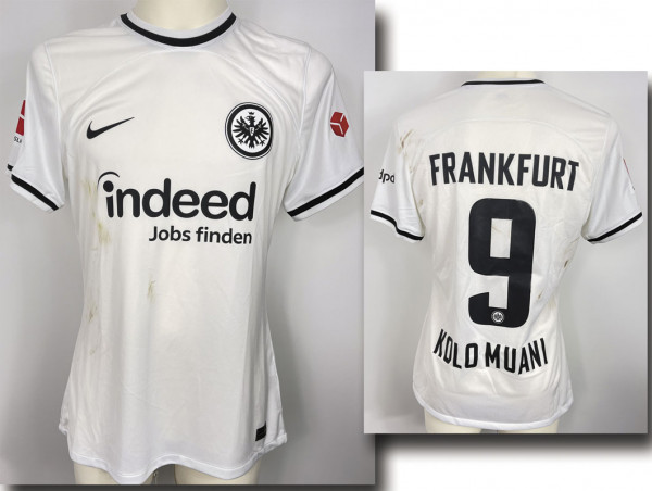 match worn football shirt Eint. Frankfurt 2022/23