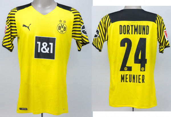 Thomas Meunier am 14.1.2022 gegen den SC Freiburg, Dortmund, Borussia - Trikot 2021/2022