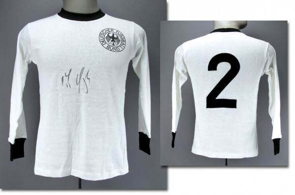 Original match worn /match issued Spielertrikot mi, DFB - Trikot 1969