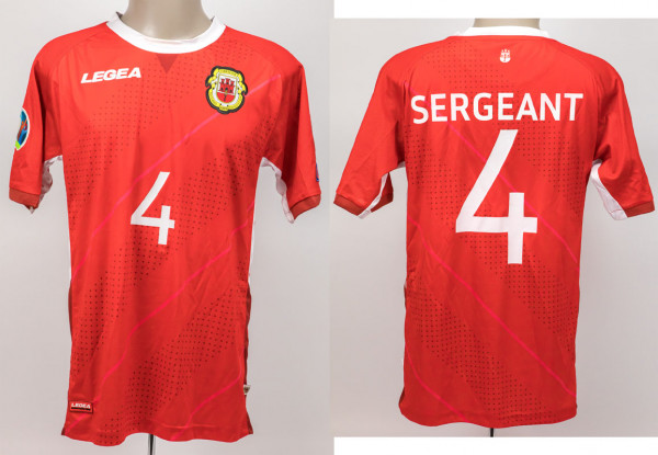 Jack Sergeant Qualifikationsspiel zur EM 2020, Gibraltar - Trikot 2018-2020 EM Qualifikation