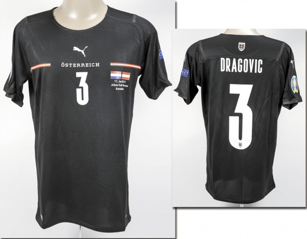 Aleksandar Dragovic, 17.06.2021 gegen Niederlande, Österreich - Trikot 2021 EM