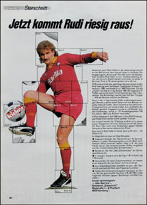 Berti Vogts; Lifesize foto puzzle from kicker