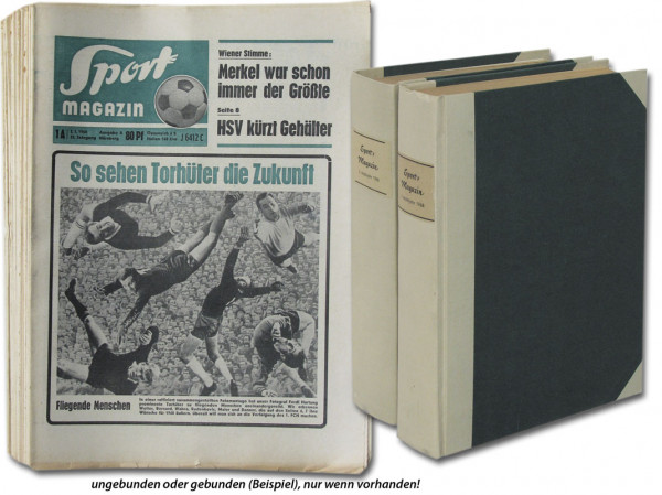 Sport Magazin 1968A : 23.Jg.: Nr.1-40, komplett