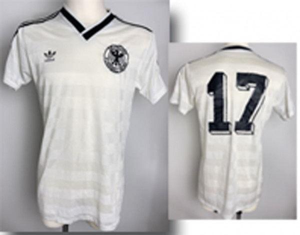 UEFA Euro 1984 match worn football shirt Germany