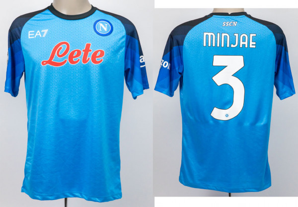 Min-jae Kim am 15.03.2023 gegen Frankfurt, Neapel, SSC - Trikot 2022/2023