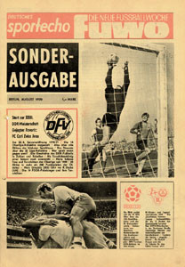 Deutsches Sport Echo 70 gem. mit FUWO: DDR-Fußballsaison 1970/71