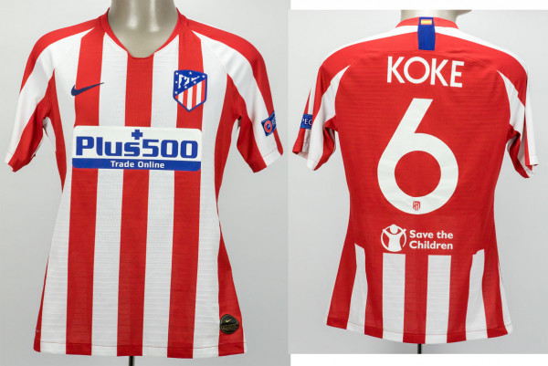 Koke am 11.12.2019 gegen Lokomotive Moskau, Madrid, Atletico - Trikot 2019/2020