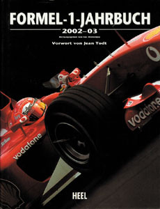 Das Formel-1-Jahrbuch 2002/2003.