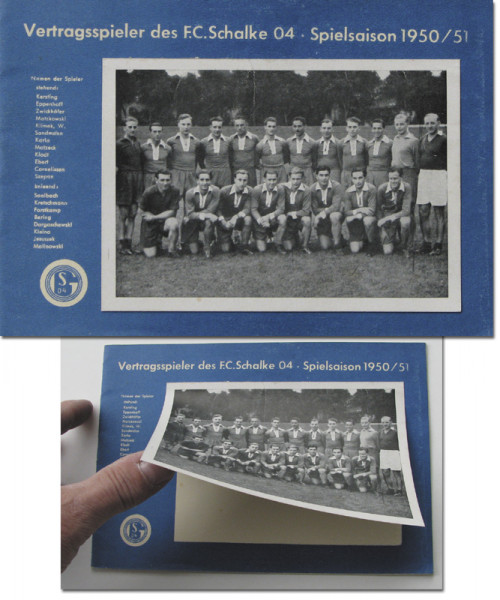 Season Book Schalke 04 1951 German Football