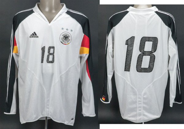 match worn football shirt Germany 2005