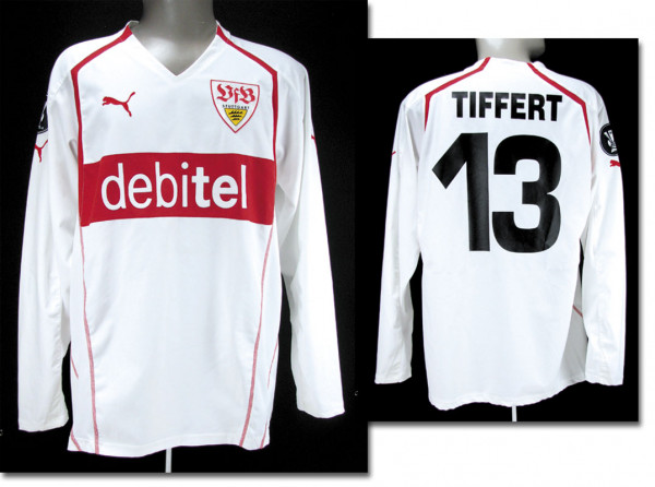 Christian Tiffert am 15.12.2004 gegen Din. Zagreb, Stuttgart, VfB - Trikot 2004/2005