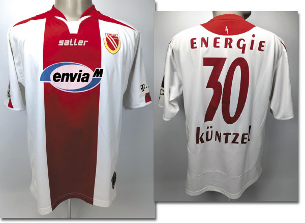 match worn football shirt Energie Cottbus 2006/07