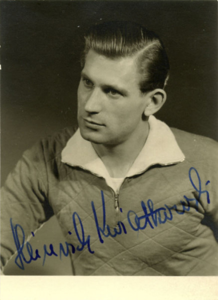 Kwiatkowski,Heinz: Autograph Worldchampion 1954. H.Kwiatkowski