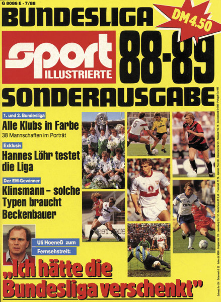 Bundesliga 88-89 Sonderheft: Bundesliga 88-89