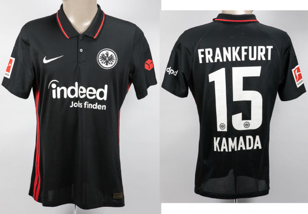 match worn football shirt Eintr. Frankfurt 2021