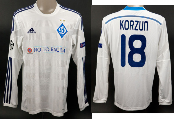 match worn football shirt Dynamo Kiev 2016/2017