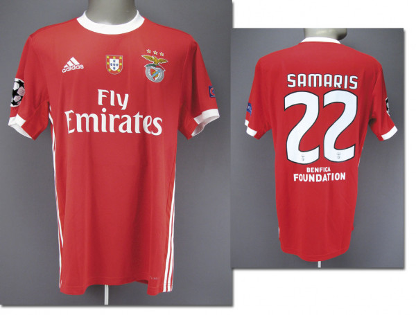 match worn football shirt Benfica Lissabon 2019